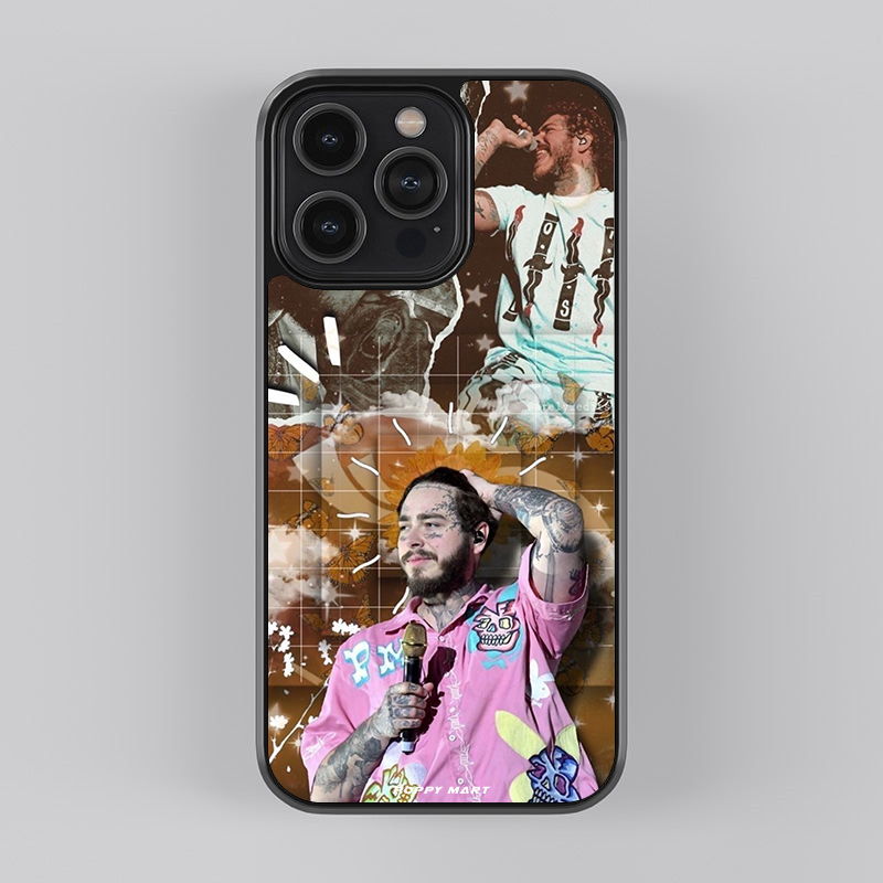 Post Malone Soundwave Styles Glass Cases || POST-GC-010