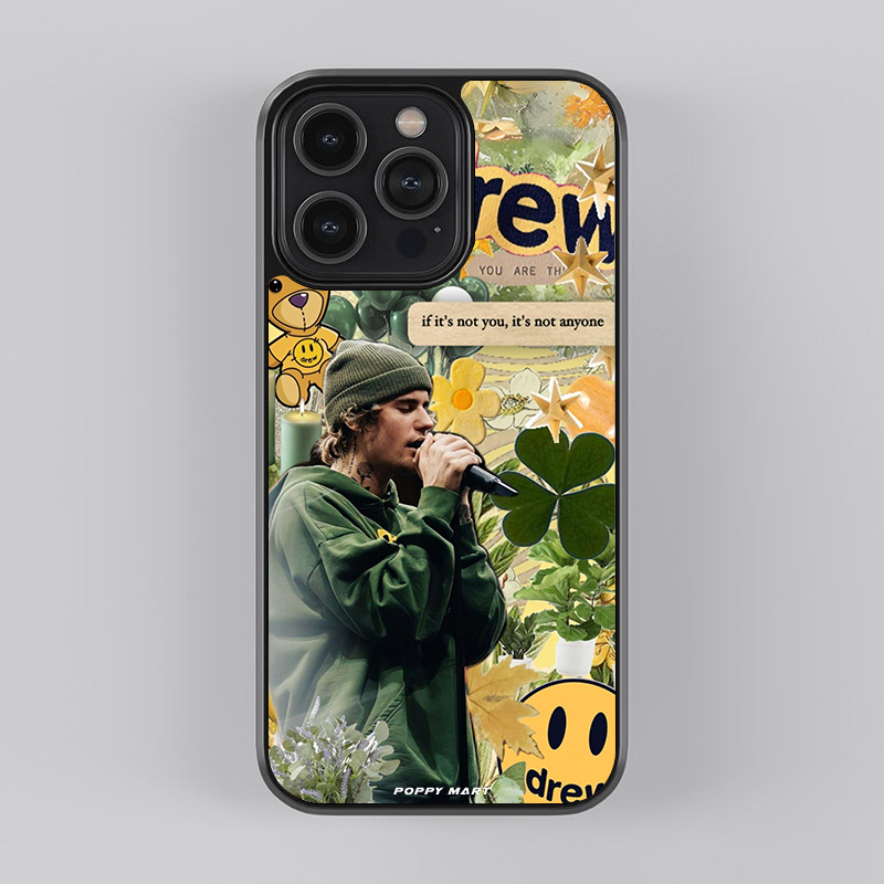 Justin Bieber Soundwave Styles Glass Cases || JUSTIN-GC-012