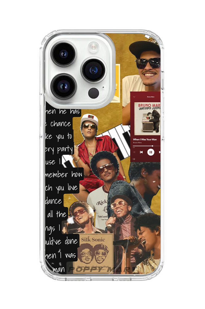 Bruno Mars Soundwave Styles Silicon Cases || MARS-SC-013