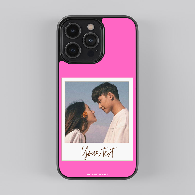 Portable Memory Keeper! Custom photo with pink background