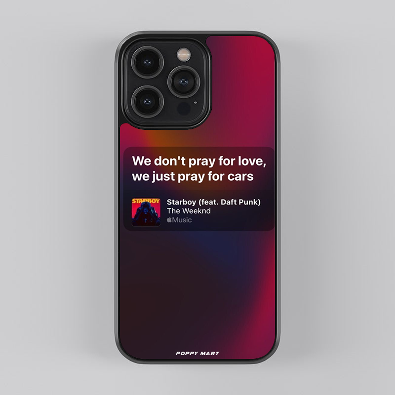 The Weekend Soundwave Styles Glass Cases || WEEKEND-GC-017