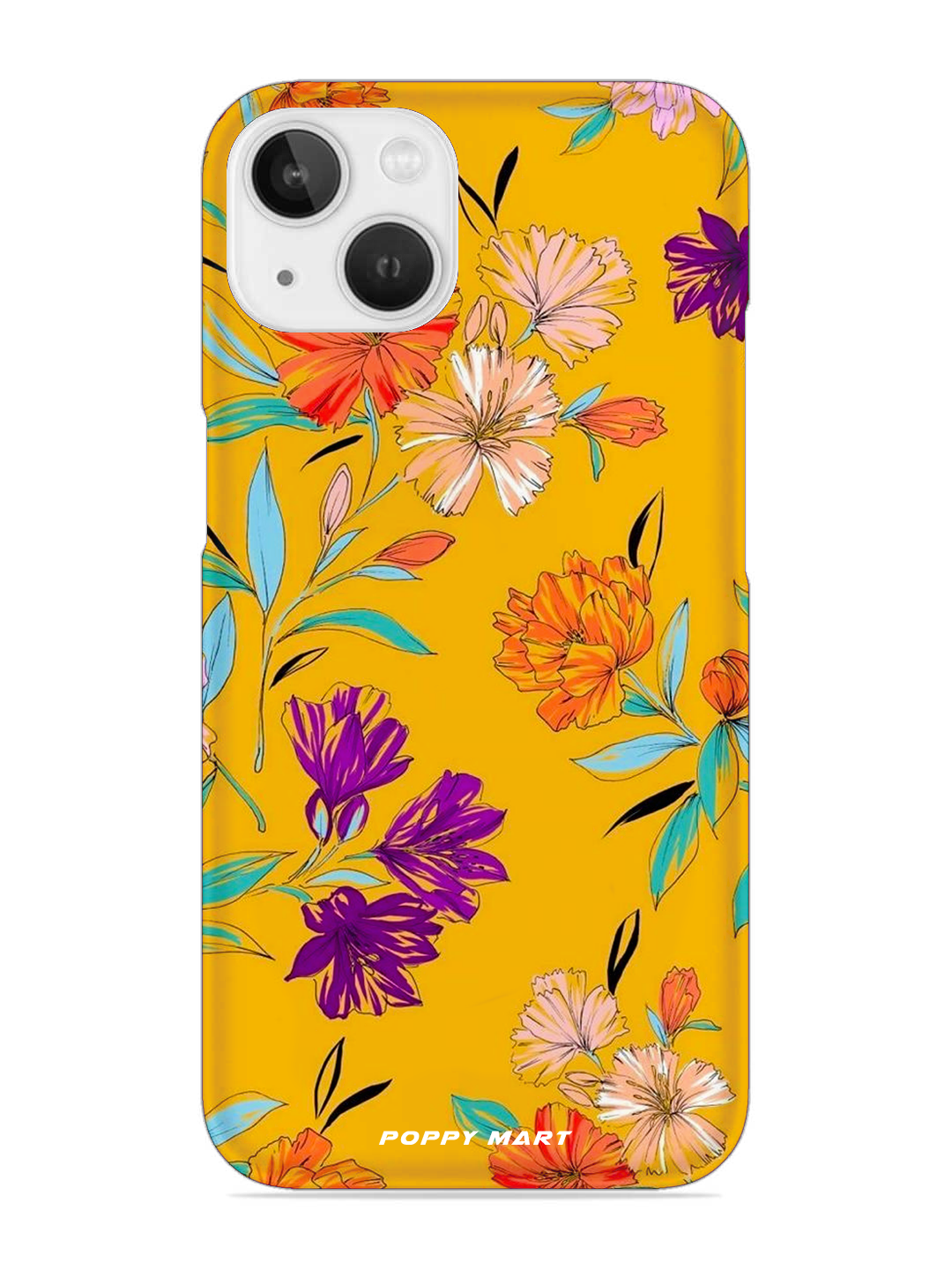 Aesthetic Flower Design Hard Case | FL-HD-019