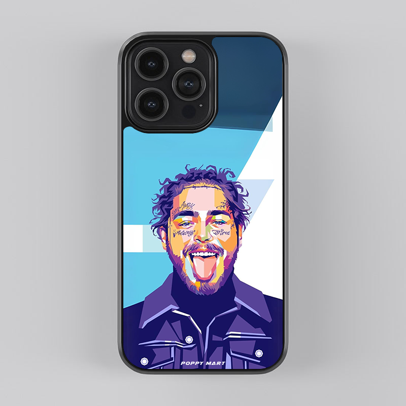 Post Malone Soundwave Styles Glass Cases || POST-GC-019