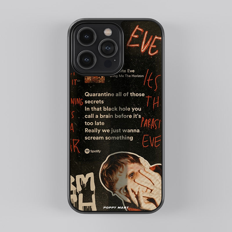 Ed Sheeran Soundwave Styles Glass Cases || ED-GC-001