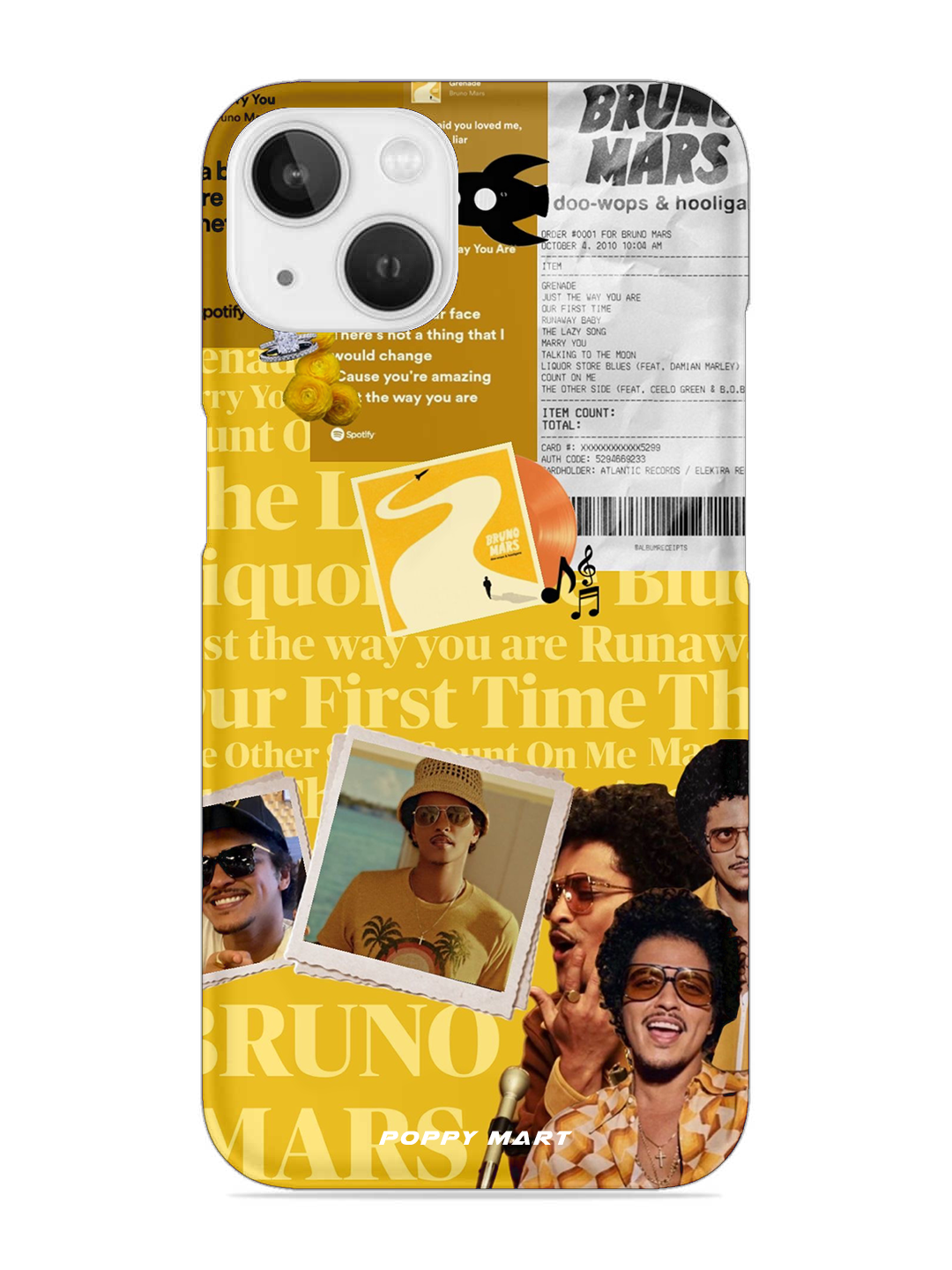 Bruno Mars Soundwave Styles Hard Case|| MARS-HD-001