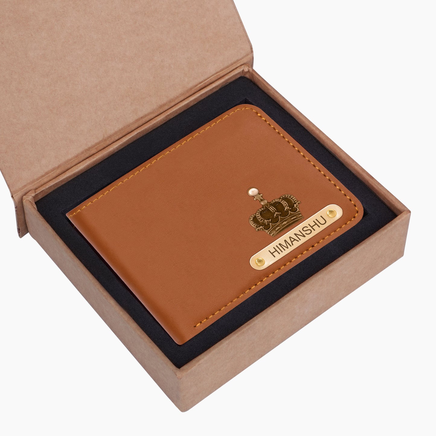 Tan Custom Luxe Wallet