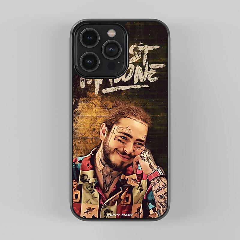 Post Malone Soundwave Styles Glass Cases || POST-GC-003