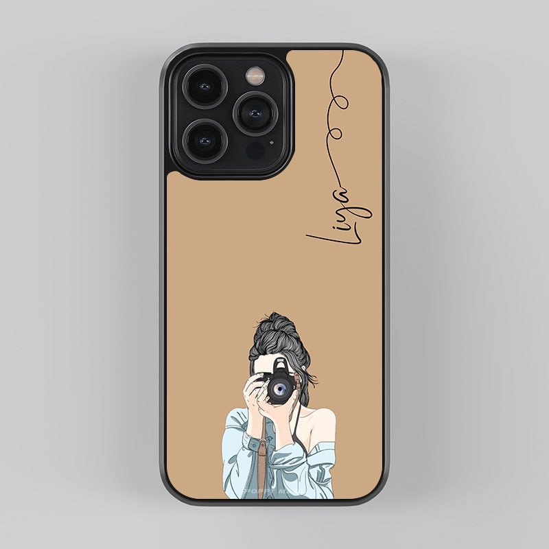Design Defender Clipart Glass Case | GC-AC-047