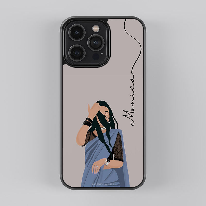 Design Defender Clipart Glass Case | GC-AC-008