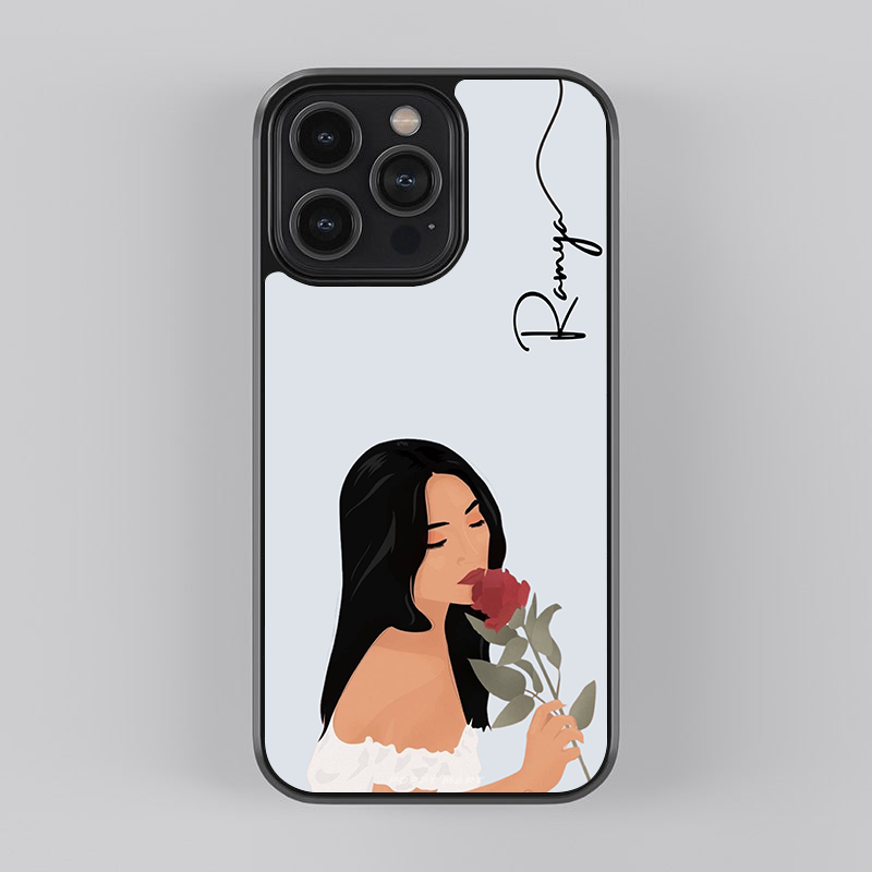 Design Defender Clipart Glass Case | GC-AC-092