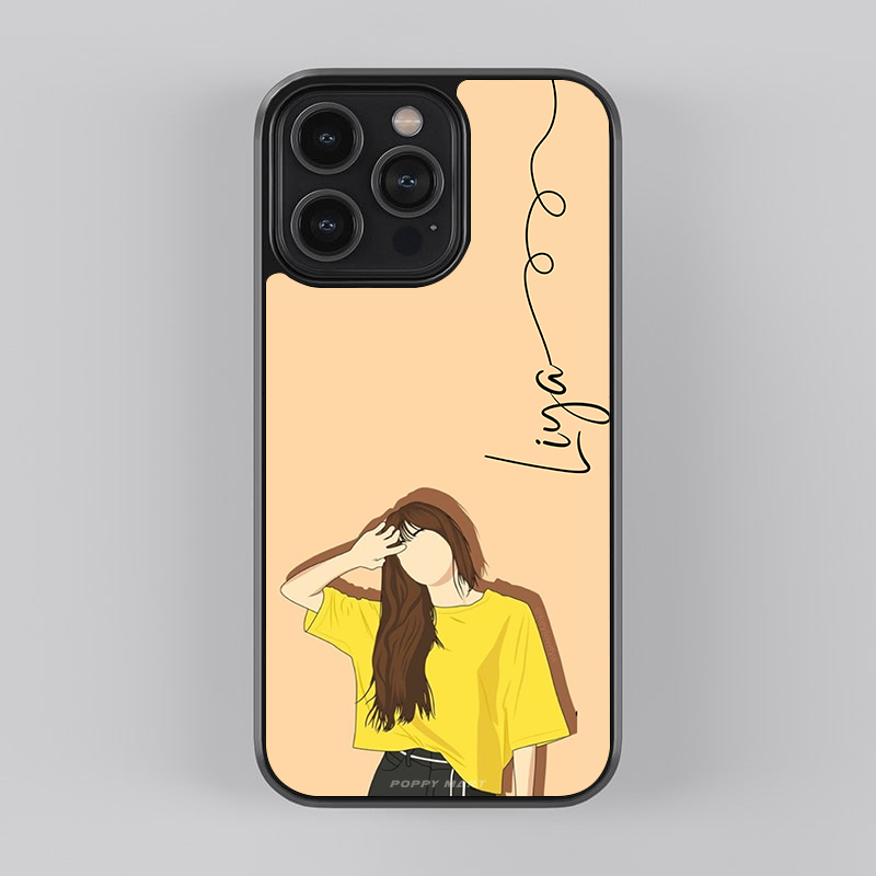 Design Defender Clipart Glass Case | GC-AC-009