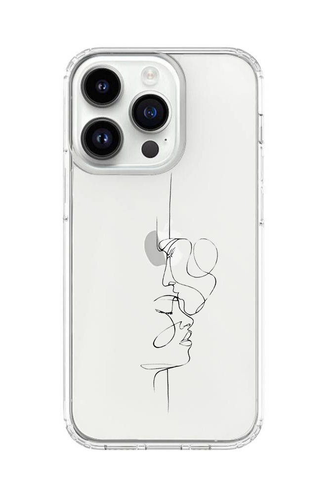Artistic Line Art Silicon Case || LAO-SC-005
