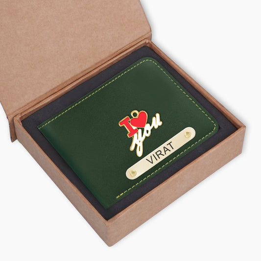 Green Custom Luxe Wallet