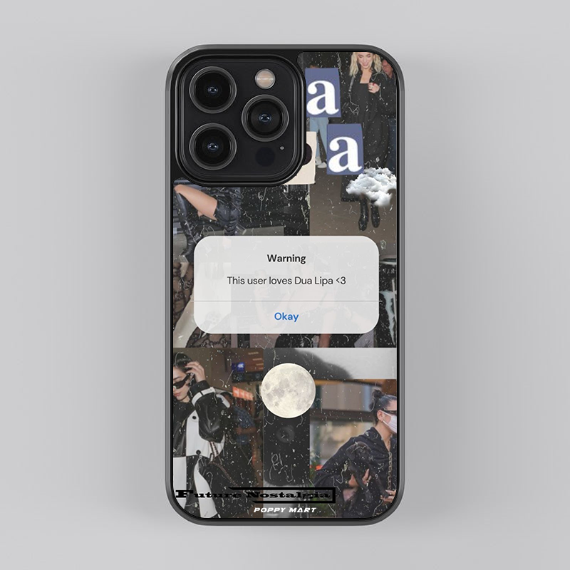 Dua Lipa Soundwave Styles Glass Cases || DUE-GC-010
