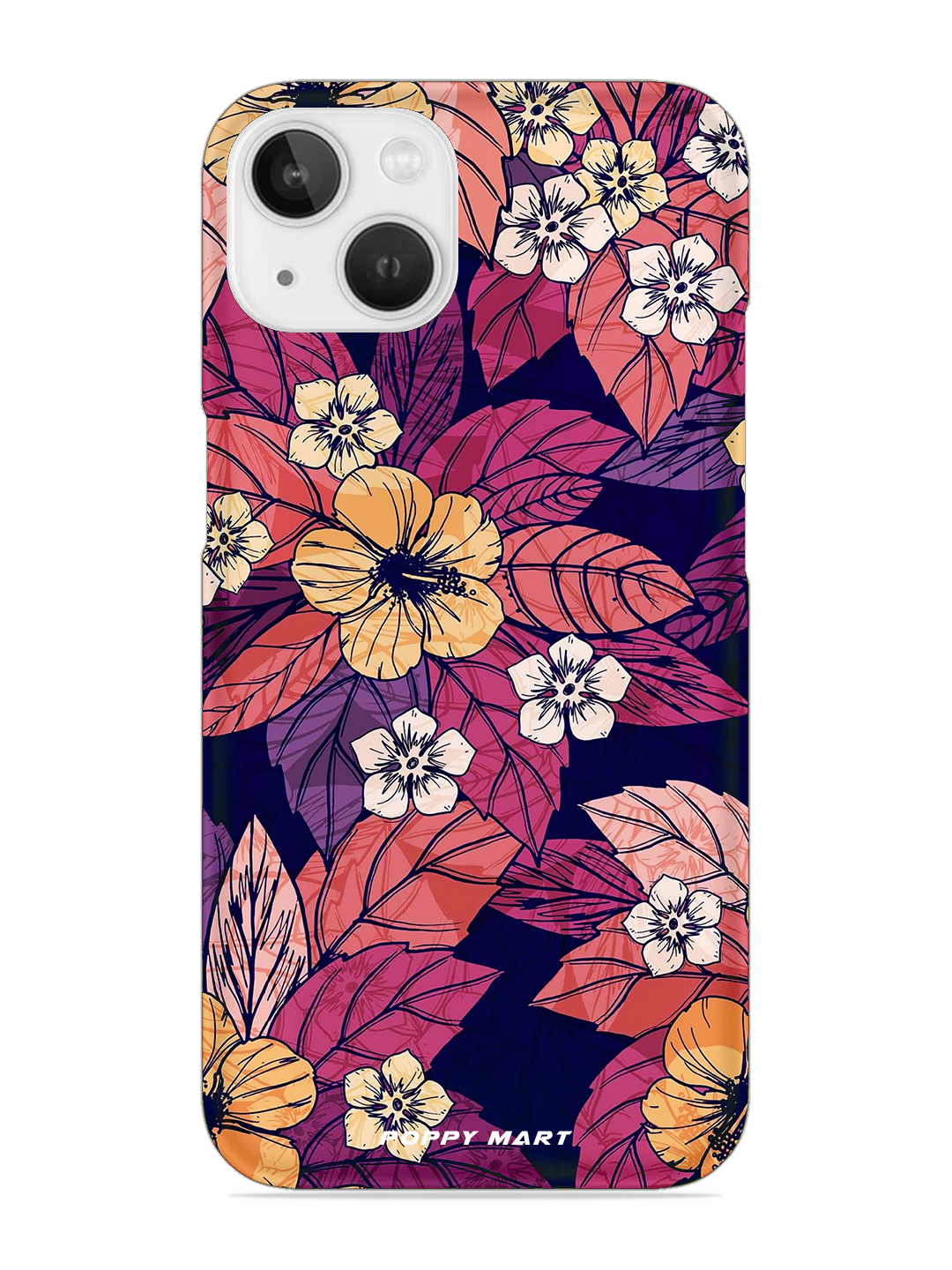 Aesthetic Flower Design Hard Case | FL-HD-010