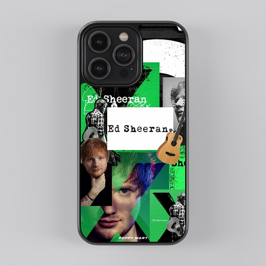 Ed Sheeran Soundwave Styles Glass Cases || ED-GC-011