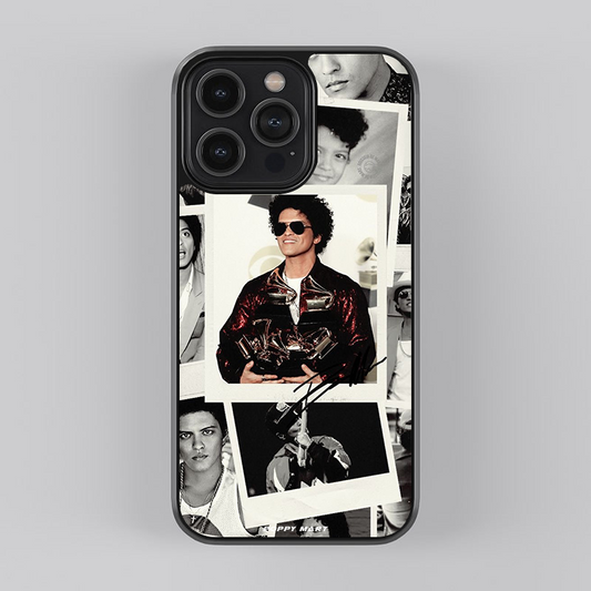 Bruno Mars Soundwave Styles Glass Case|| MARS-GC-012