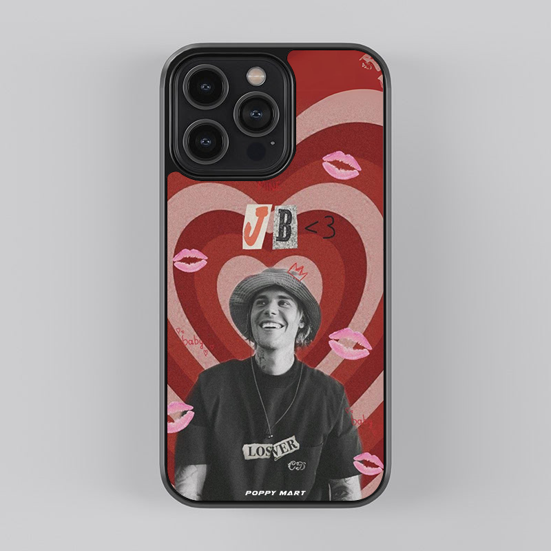 Justin Bieber Soundwave Styles Glass Cases || JUSTIN-GC-013