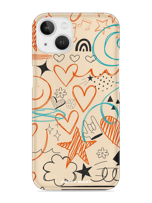 Feminine Aesthetic Hard Case| FE-HD-015