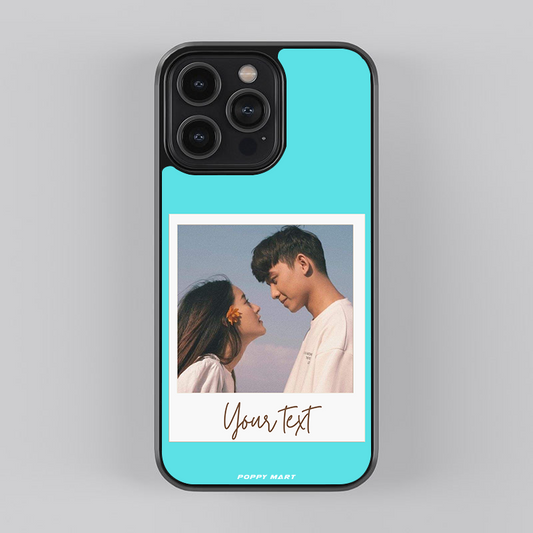 Portable Memory Keeper! Custom photo with Aqua background