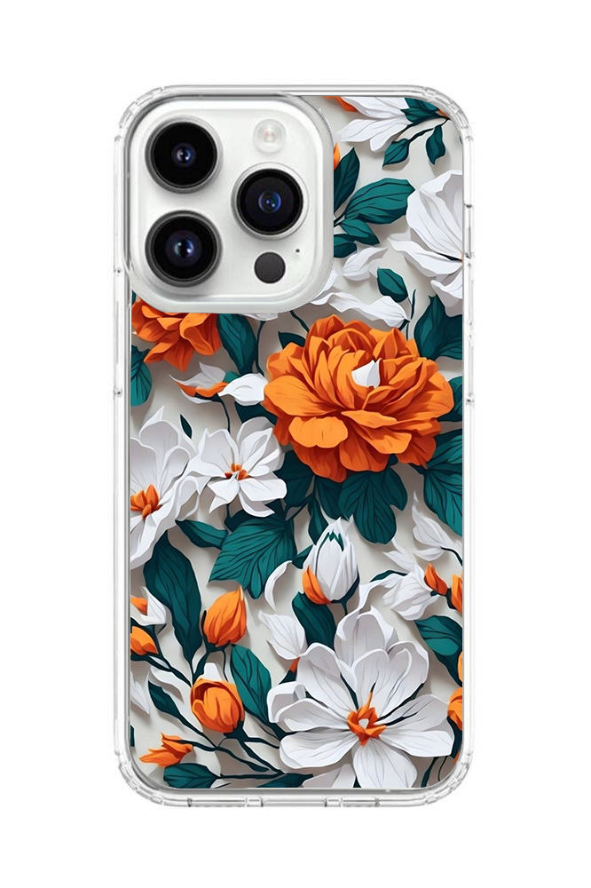 Aesthetic Flower Design silicon case || AF-SC-018