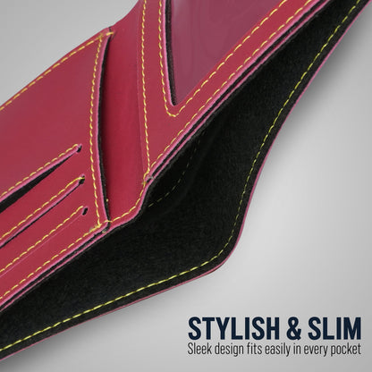 Red Custom Luxe Wallet