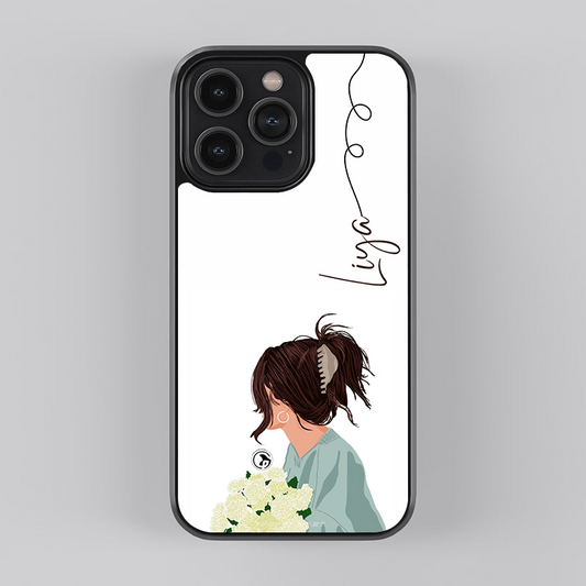 Design Defender Clipart Glass Case | GC-AC-001