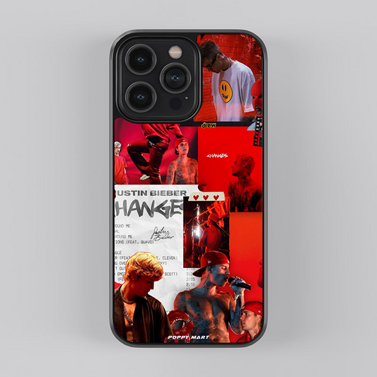 Justin Bieber Soundwave Styles Glass Cases || JUSTIN-GC-001