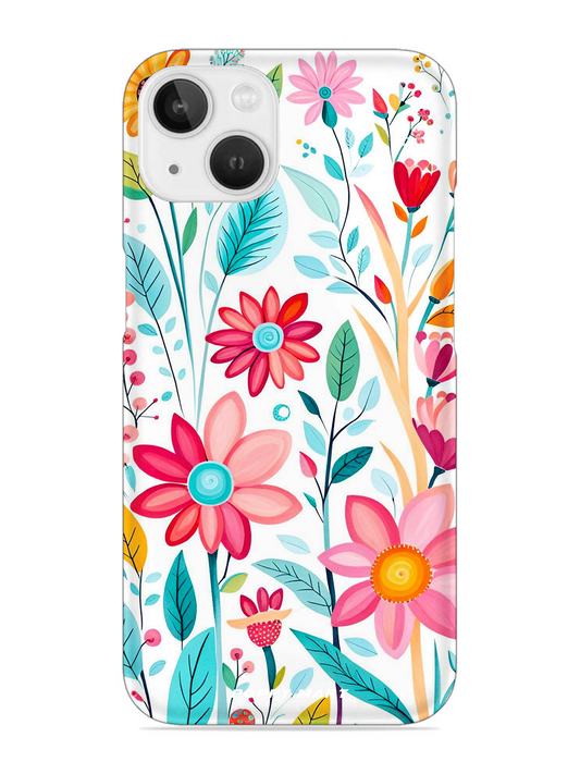 Aesthetic Flower Design Hard Case | FL-HD-021