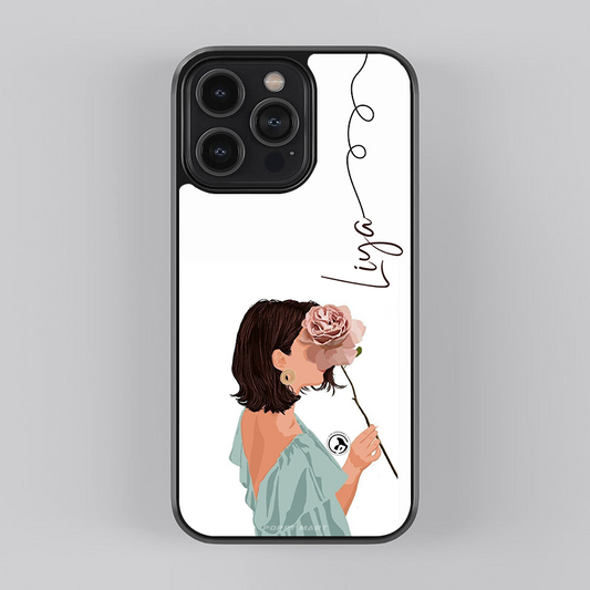 Design Defender Clipart Glass Case | GC-AC-022
