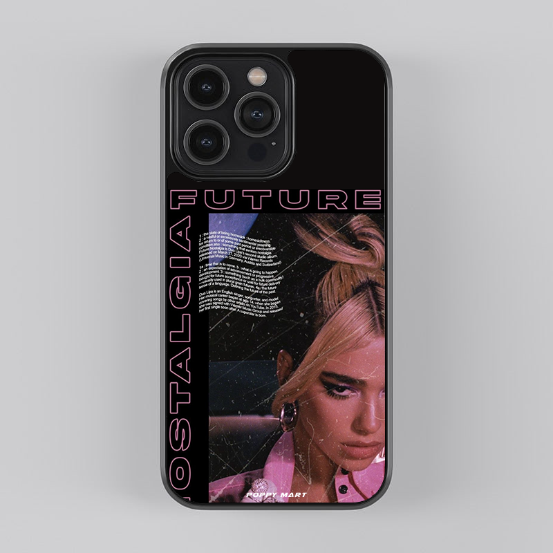 Dua Lipa Soundwave Styles Glass Cases || DUE-GC-002