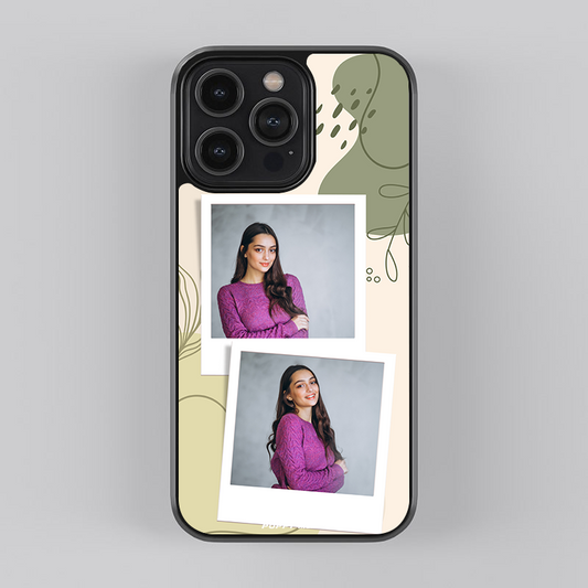 Portable Memory Keeper! "Personalized Photo Phone Case with aesthetic background"