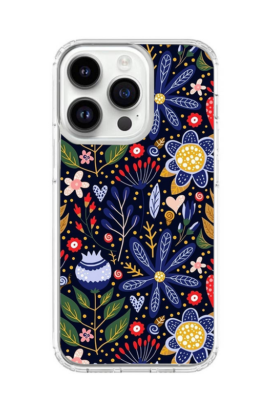 Aesthetic Flower Design silicon case || AF-SC-039