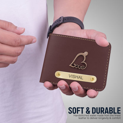 Brown Custom Luxe Wallet