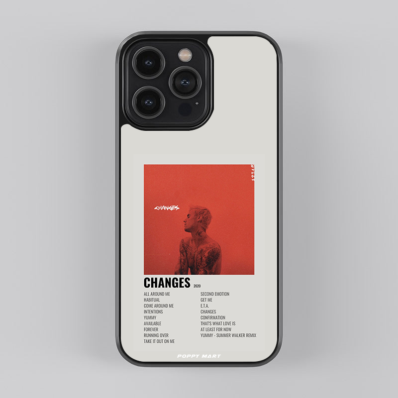 Justin Bieber Soundwave Styles Glass Cases || JUSTIN-GC-003