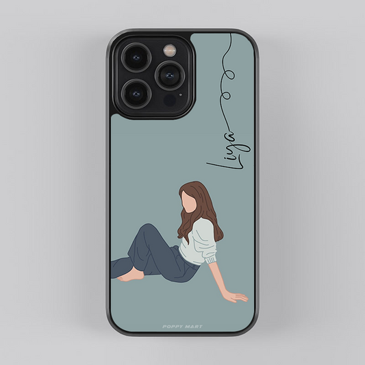 Design Defender Clipart Glass Case | GC-AC-043
