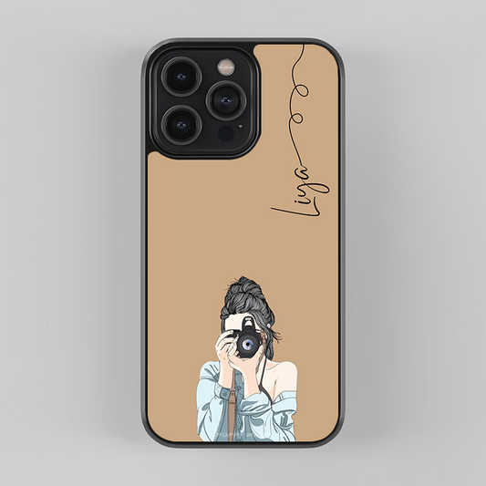 Design Defender Clipart Glass Case | GC-AC-047