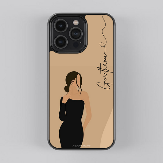Design Defender Clipart Glass Case | GC-AC-049