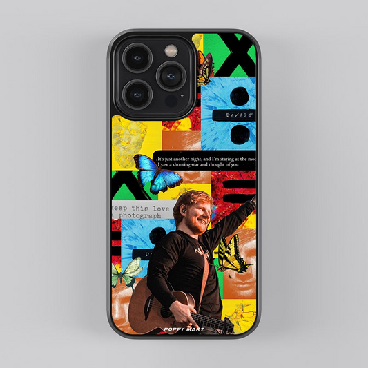 Ed Sheeran Soundwave Styles Glass Cases || ED-GC-004