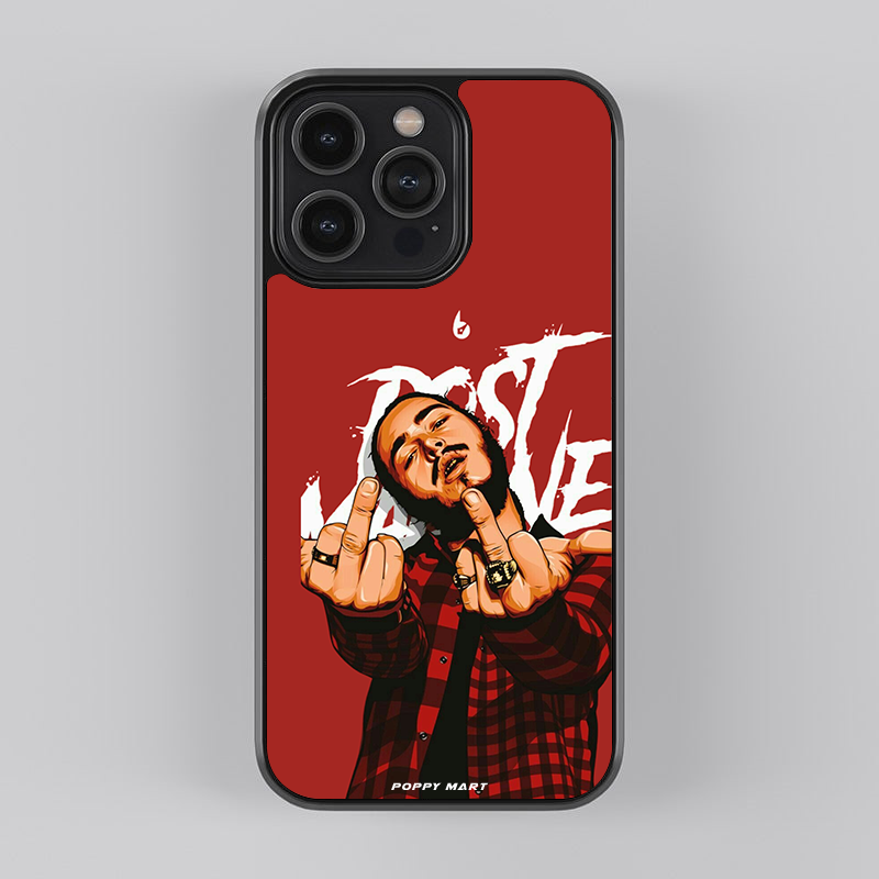Post Malone Soundwave Styles Glass Cases || POST-GC-004