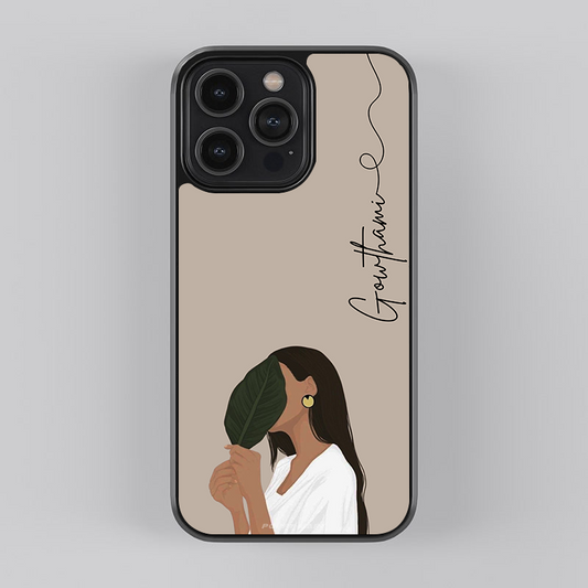 Design Defender Clipart Glass Case | GC-AC-050
