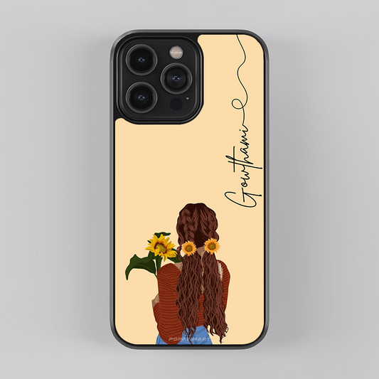 Design Defender Clipart Glass Case | GC-AC-052