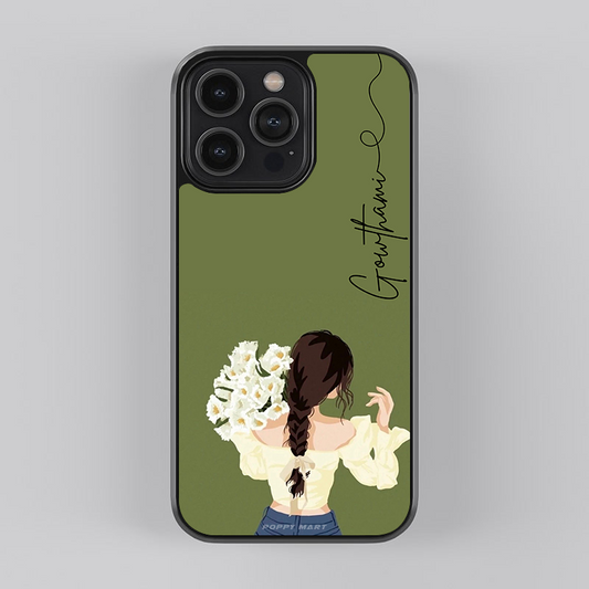 Design Defender Clipart Glass Case | GC-AC-054