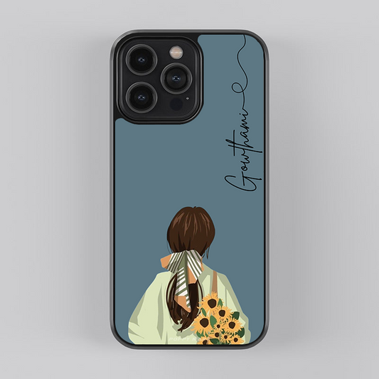 Design Defender Clipart Glass Case | GC-AC-056