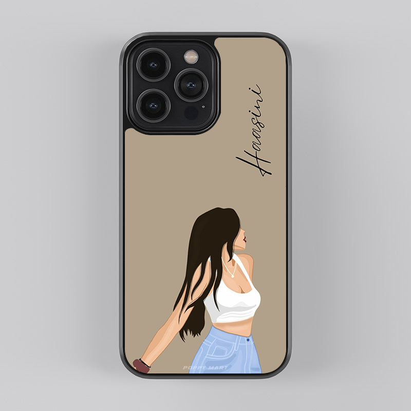 Design Defender Clipart Glass Case | GC-AC-057