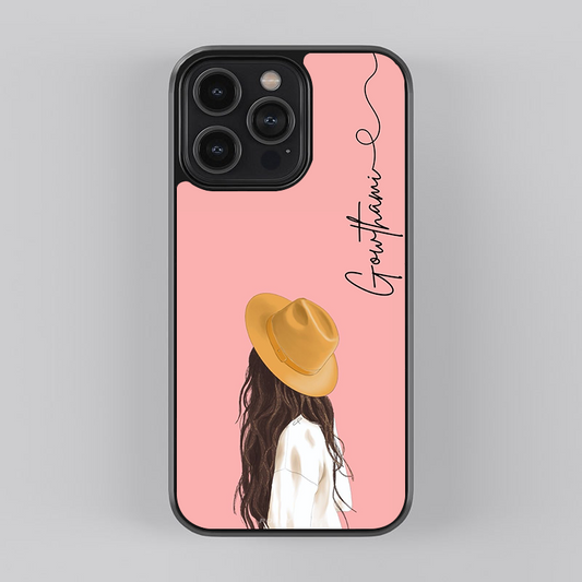 Design Defender Clipart Glass Case | GC-AC-058
