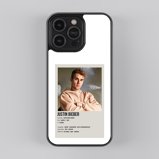 Justin Bieber Soundwave Styles Glass Cases || JUSTIN-GC-005