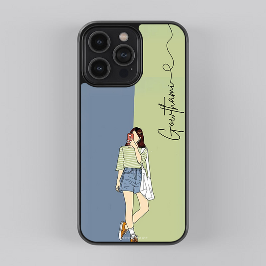 Design Defender Clipart Glass Case | GC-AC-061