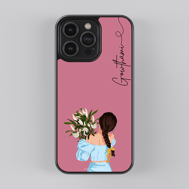 Design Defender Clipart Glass Case | GC-AC-067