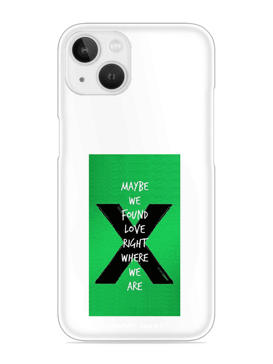 Ed Sheeran Soundwave Styles Hard Cases || ED-HD-006